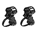 2Pcs Mountain Bicycle Bike Mount Holder Bracket Clip Clamp for Flashlight Torch LED Light