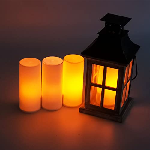Yasenn Led Flame Light Battery Operated 6Pcs With Remote Realistic Dancing Flame Table Lamp Dimmable Flame Effect Candle Lantern For Halloween Room Party Bar Decoration #TOP5
