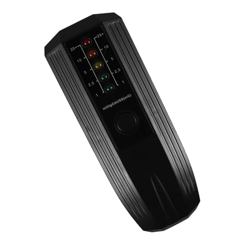 DECOMELODY 携帯用メーター 電磁放射線強測定器 高精ボタン操作 小型ポータブル 電磁界および磁場放射線検出 家 オフィス 学校対応