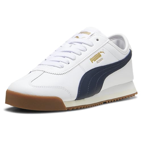 PUMA Mens Roma 68 Revival Lace Up Sneakers Shoes Casual - Blue, White2