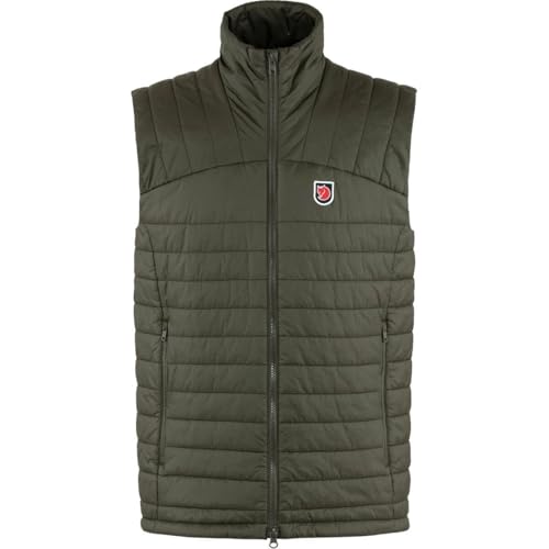 Image of Fjallraven Expedition X-Latt Men's Vest - Water and Wind Resistant, Insulated, Lightweight, Packable - Hiking, Travel