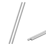 QUARKZMAN 2 Stück Vierkant-Stahl-Keil 3/16" x 3/16" x 8" 45# Kaltgezogener