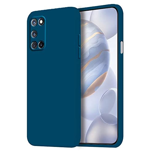 HONLEN Custodia Compatibile con OPPO A52 / OPPO A72 / OPPO A92 (6.5' Inches) Morbida Liquido TPU Silicone Case Protettiva, Antiurto in Antigraffio Cover Protettiva