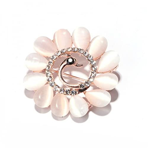 Broches épingles paon en cristal idée cadeau bijoux de fête