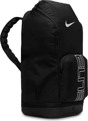 Nike Varsity Elite Backpack (32L), Black/Black/Metallic Silver, One Size3