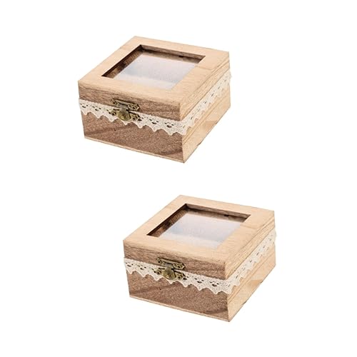 Boîte décorative pour rangement de bijoux et bagues de mariage