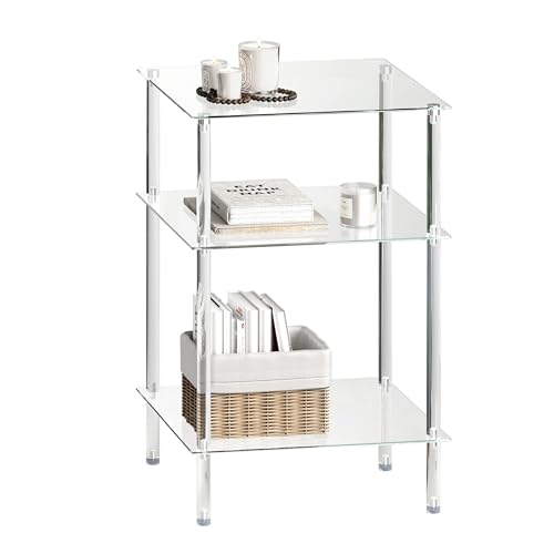 IRCPEN 3-Tier Acrylic End Table