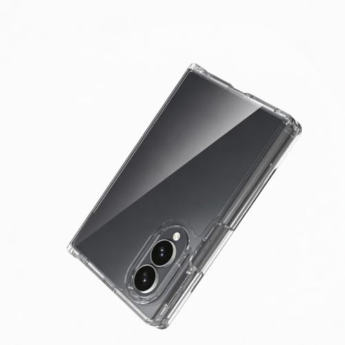 LUNBER-ARMOR�EFor Galaxy Z Fold 8 Wide �P�[�X �ϏՌ� �N���A �J�o�[ ���� �܂肽���݌^ �v���X�`�b�N �n�[�h�P�[�X �ی�P�[�X