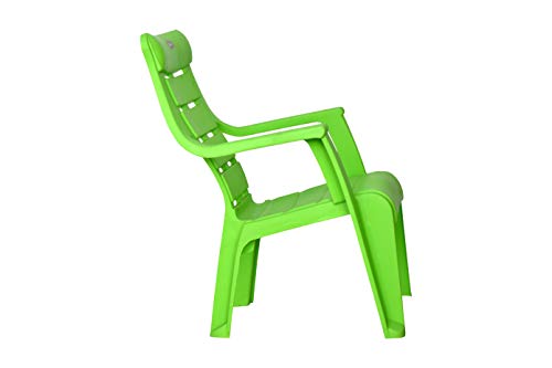 Image of Prima Baby Plastic Chair 125 Modern and Comfortable with Backrest for Study | Play | Desk | Kids with Arms for Home /School /Dining for 2 to 6 Years Age