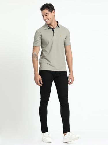 Image of STELLERS Men's Premium Regular Fit Polo T-Shirt's |Feather Touch Feel | Odour Resistant| Anti-Static| Wrinkle Free | Quick Dry | Stretchable | Lightweight | Sweat-Proof