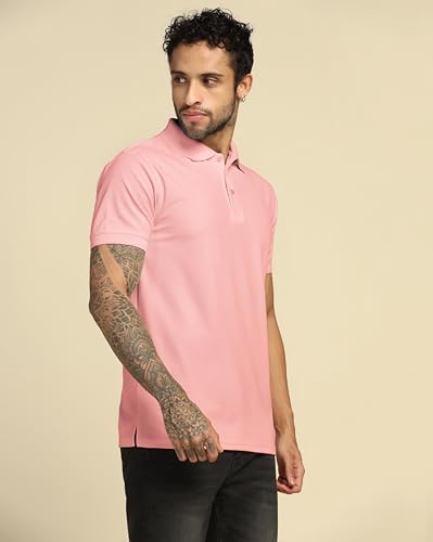 Image of VastraVibes Men's Polo Regular Fit T-Shirt
