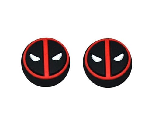 Pack of 2pcs deadpool Thumb Grips for PS5 PS4 XBOX One X S Joystick Controller Skin Caps - PARTS4U®