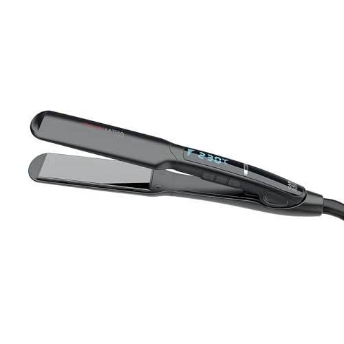 Gama Italy Professional Ultra Wide, Piastra Professionale per capelli, Trafile larghe in Tormalina