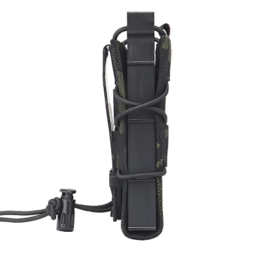 Tactical 5.56 Magazine Pouch Holster AK AR M4 AR15 Rifle Pistol Single Mag Bag Molle Hunting Shooting Military Airsoft Paintball (Color : MG-49-BCP, Size : M) - Image 2