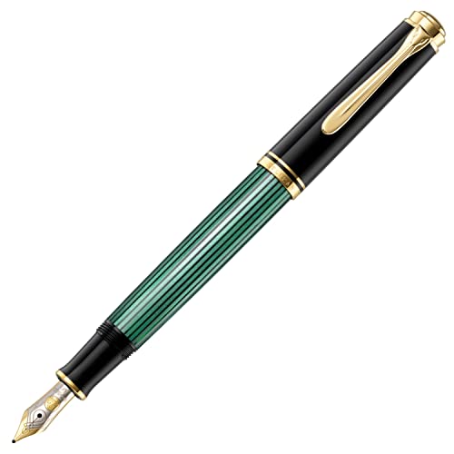 Pelikan スーベレーン M400 グリーンストライプ M 中字 万年筆