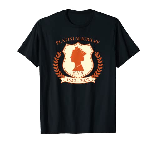 Platinum Jubilee British Monarch Queen Camiseta
