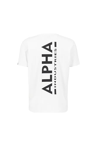 Alpha Industries Backprint T T-Shirt für Herren White