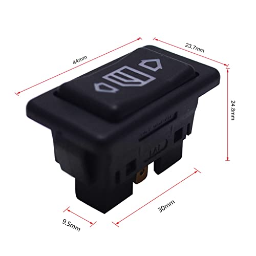 Bouton interrupteur voiture 12V 20A avec indicateur LED vert intégré