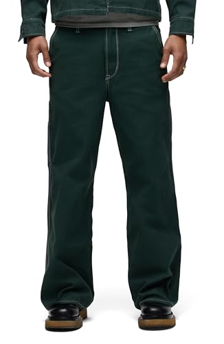 HUDSON Men's Luca Relaxed Fit Wide Leg Carpenter Pant