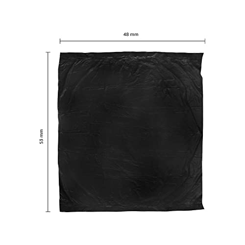 Image of Amazon Brand - Presto! Garbage Bags, Medium (19 x 21 inches) - 30 bags /roll (Pack of 12, Black)
