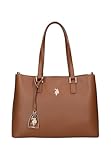  U.S. Polo Assn. Donna Borsa A Spalla BEUJE8662WVP Poliuretano Marrone Taglia Unica
