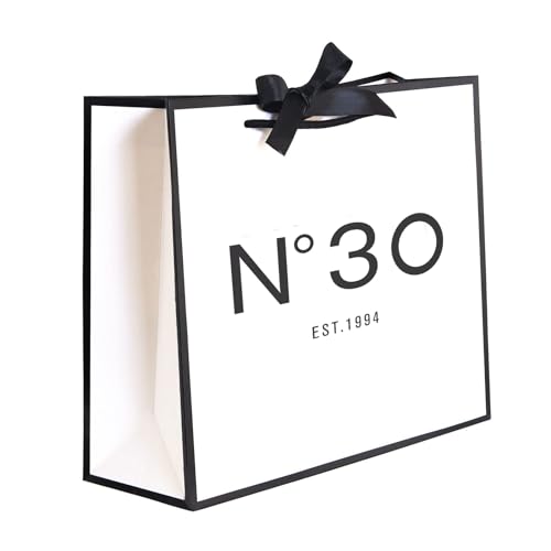 QLSKO Papiertüte 30. Geburtstag Geschenkstasche