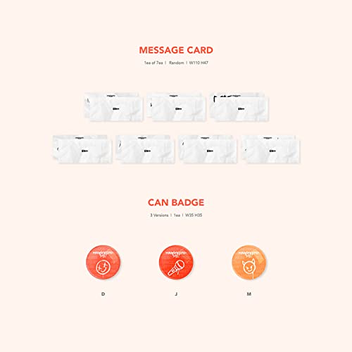 ENHYPEN - [MANIFESTO : DAY 1] (M Ver.) Package + Photo Book + CD-R + Photo Card + Postcard + Message