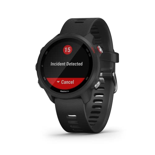 Monitor Cardíaco de Pulso com GPS Garmin Forerunner 245 Music Preto e Vermelho EU