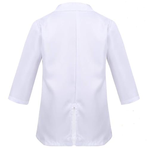 Image of FancyDressWale Doctor dress for Girls and Boys with Strethoscope, Mask, Syringe and Name badge