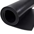 jxgzyy Silicone Rubber Sheet Roll 40x118x 1/8" (0.125") Rubber Workbench Mat Flexible Rubber Flooring Roll Mat for Workshop Garage Gym