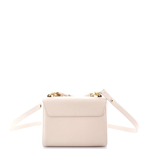 Pre-Loved Chunky Chain Twist Bag Epi Leather PM, Neutral3