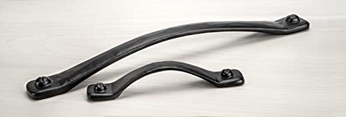 Image of Richelieu | Sheffield 5 1 /16-in (128 mm) Matte Black Arched Barn Door Pull