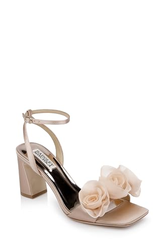 Sandale à talon Badgley Mischka Carli Blush Nude 40 EU chaussure habillée femme soirée