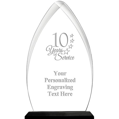 Gateway skyline acrylic trophy award, 6.75"
