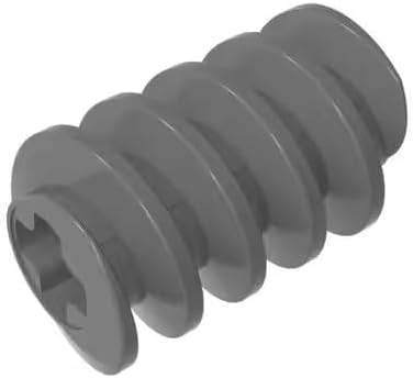 4716 ?Wheel Technic Worm Gear 50 Pieces GDS-1199 Compatible with Lego Building Blocks Color:Dark Bluish Gray
