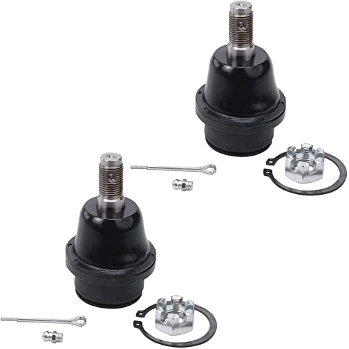 Image of Detroit Axle - 8pc Front End Kit for 2003-2009 Toyota 4Runner FJ Cruiser Lexus GX470, 2 Upper Control Arms w /Ball Joints 4 Tie Rod Ends 2 Lower Ball Joints 2004 2005 2006 2007 2008 Replacement