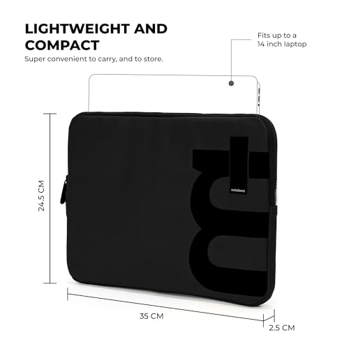 Mokobara The Em Laptop Sleeve Compatible with 14 & 15.6" inch Laptop, MacBook & Notebook | Padded Laptop Compartment with Luggage Sleeve (14 Inch,... - Image 3