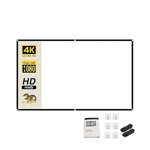 Pantalla de proyector portátil y plegable 200 pulgadas