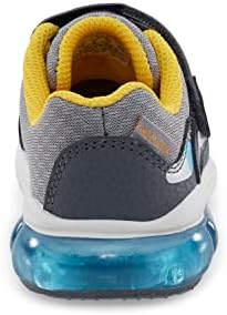 Stride Rite M2P Lighted Reptile Light-Up Sneaker, Grey, 1 Wide US Unisex Little_Kid | Image 3