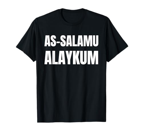 As-Salamu Alaykum! Maestro Árabe Caligrafía Y Árabe Camiseta