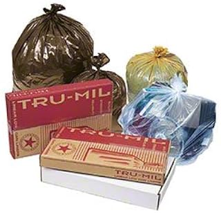 Pitt CB484K Bag Liner 26x24x48 2.5mil Black 6 Bush 50/case