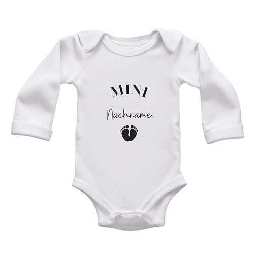 Generisch Baby Body zur Schwangerschaftsverkündung Mini [Nachname],...
