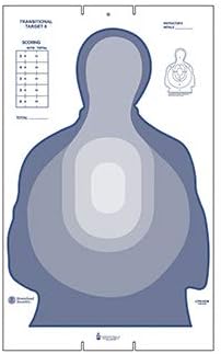 CARDBOARD TRANSTAR LTR-IICB BLUE TARGET 25 PACK