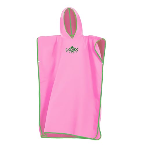 QKTYB Poncho Toalla Adulto Hombre Mujer, Toalla Poncho con Capucha, Poncho Surf de Microfibra Extra Largo, Secado Rápido y Ligero Tamaño Universal Ideal para Natación y Playa