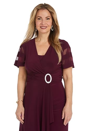 Image of R&M Richards Women's Allegra Cascade Dress