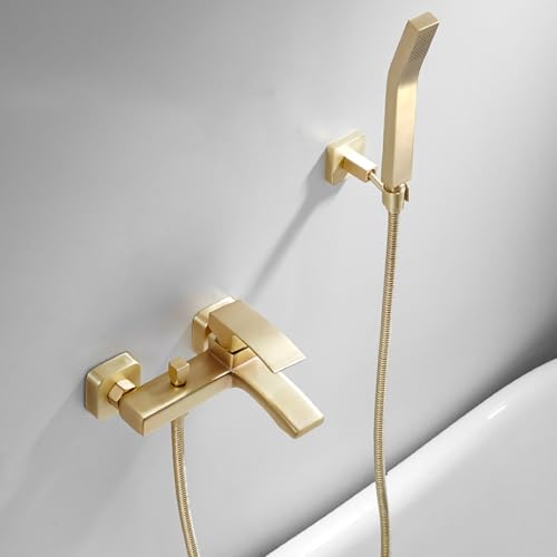 Robinet mitigeur de douche à poignée unique avec inverseur baignoire fluide