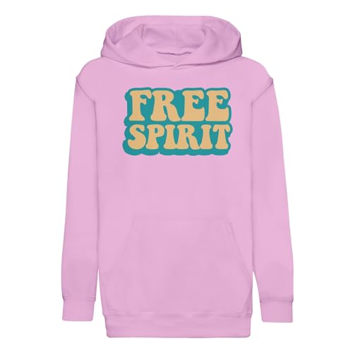 Sweat enfant esprit libre premium avec capuche chaude et douce