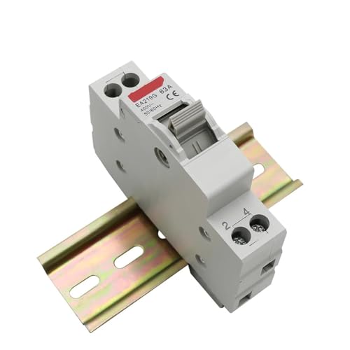 Interruptor de transferencia manual 40A evite cortes con este conmutador 1P MTS 4