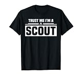 fidati di me, sono uno scout, divertente scouting maglietta