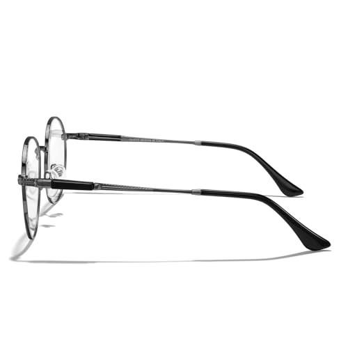 Image of Round Reading Glasses for Women Fashionable Design Reader Computer Glasses And Spring Hinges